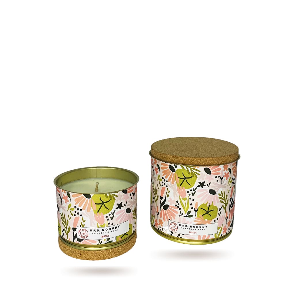 Bougie Végétale Parfumée - Bisous - Tonka Bergamot - 220g Bougie Végétale Parfumée - Bisous - Tonka Bergamot - 220g