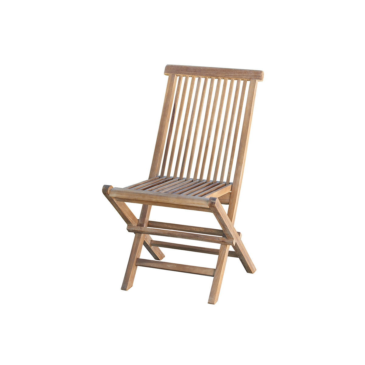 Chaise de jardin en teck huilé pliante (photo) Chaise de jardin en teck huilé pliante