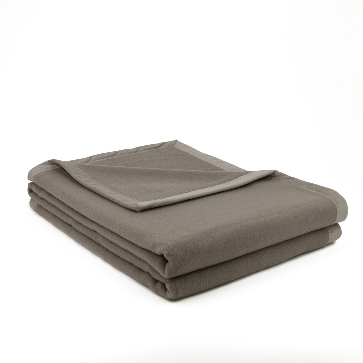 Couverture Douce Tempérée en Laine Tempéré Gris clair 220x240 cm Couverture Douce Tempérée en Laine Tempéré Gris clair 220x240 cm