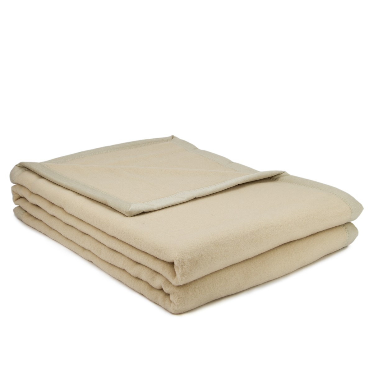 Couverture Douce Tempérée en Laine Tempéré Beige foncé 220x240 cm Couverture Douce Tempérée en Laine Tempéré Beige foncé 220x240 cm