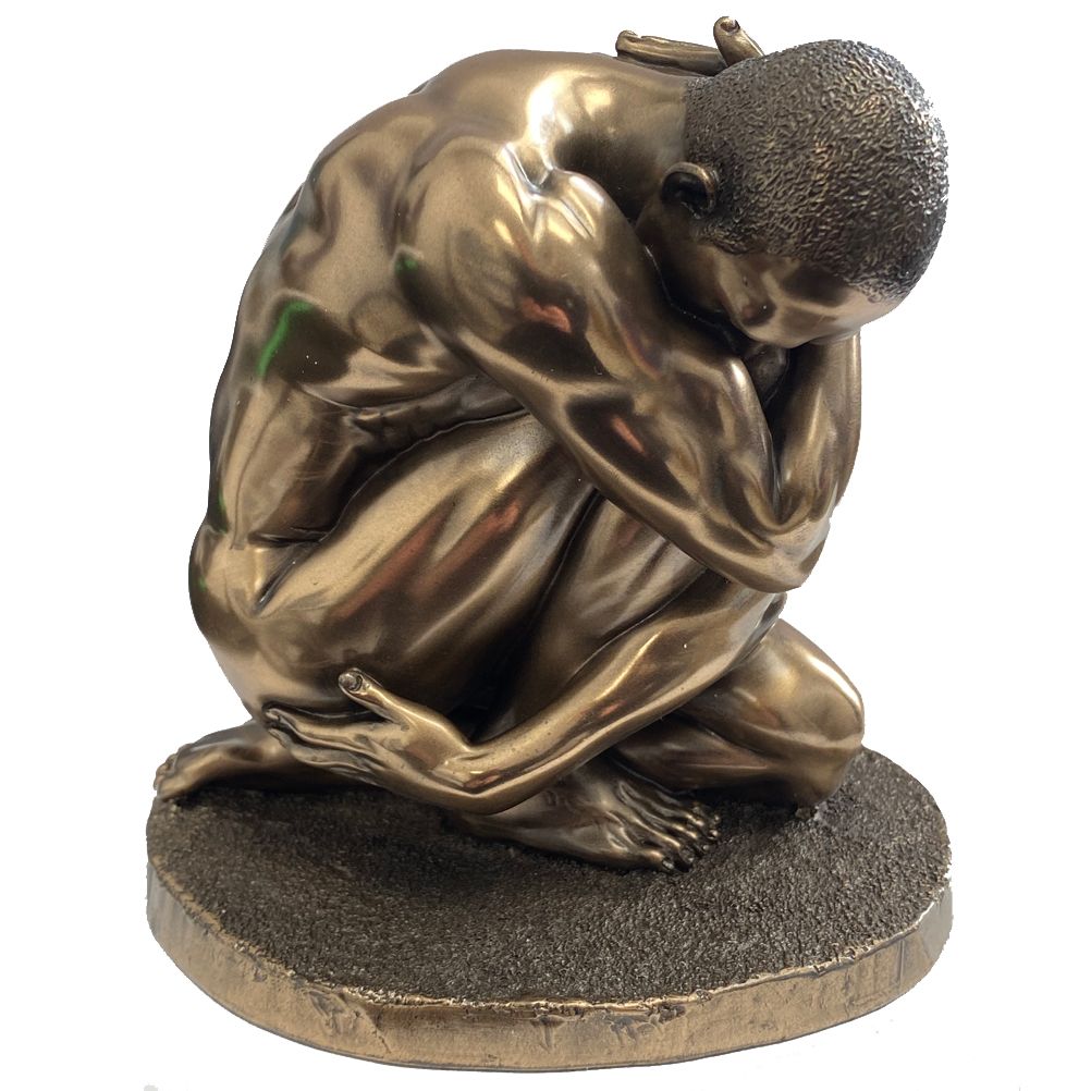 Statuette en résine homme nu H11cm Statuette en résine homme nu H11cm