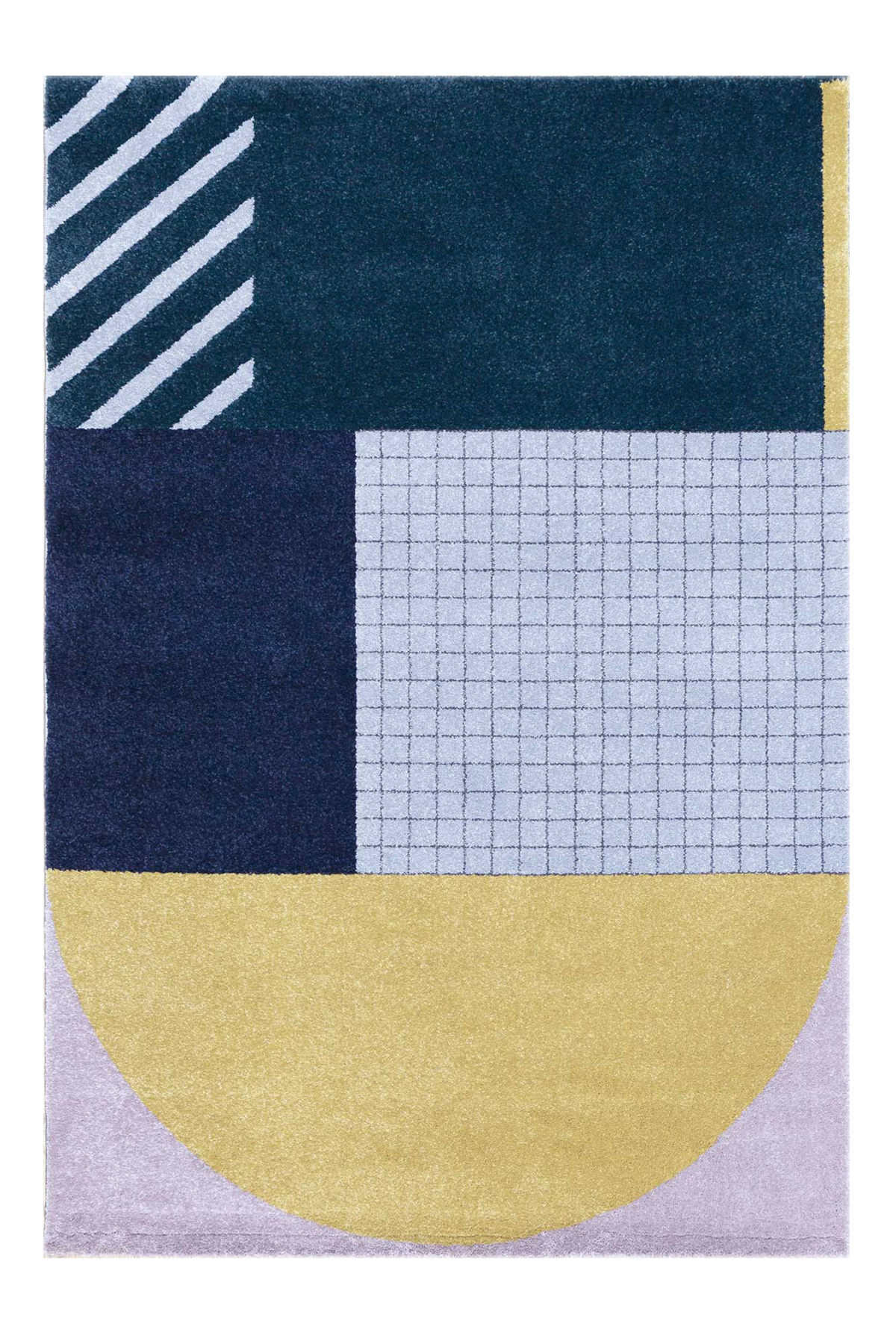 Tapis design art deco multicolore 160x230 Tapis design art deco multicolore 160x230