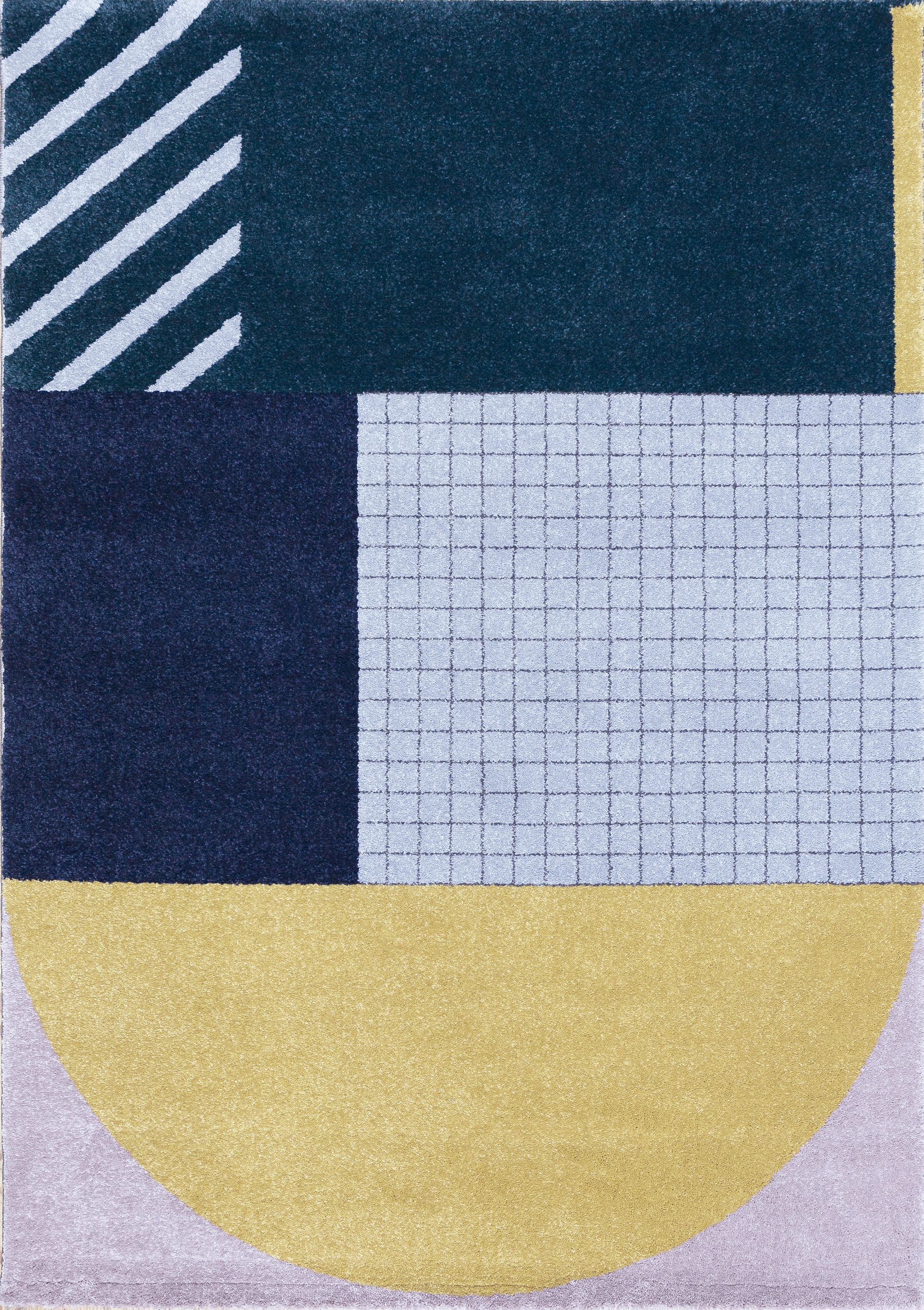 Tapis design art deco multicolore 120x170 Tapis design art deco multicolore 120x170
