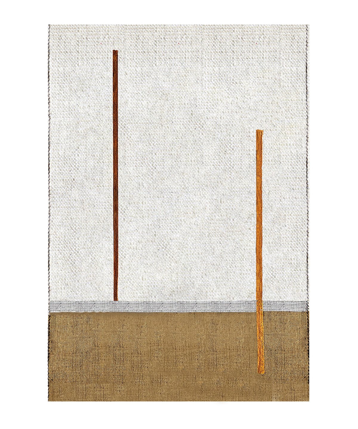 Tapis atlas en coton jute et liège safran 160x230 Tapis atlas en coton jute et liège safran 160x230