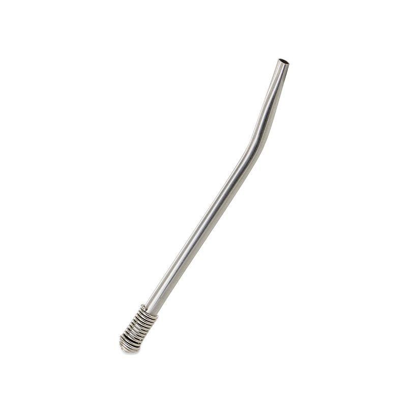 Paille en inox avec filtre intégré pour thé et infusions (photo) Paille en inox avec filtre intégré pour thé et infusions