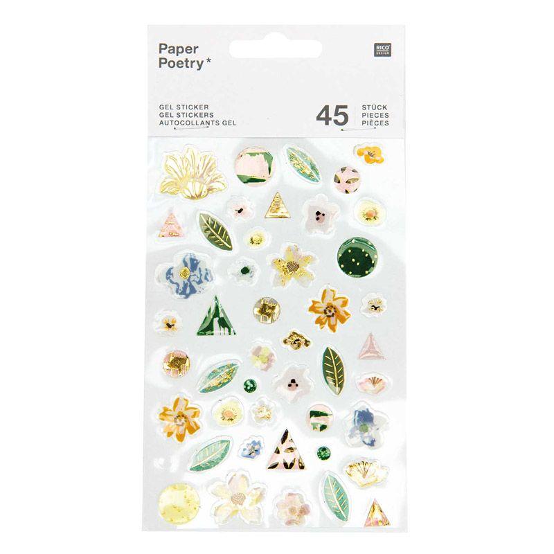 45 stickers gel verts (photo) 45 stickers gel verts