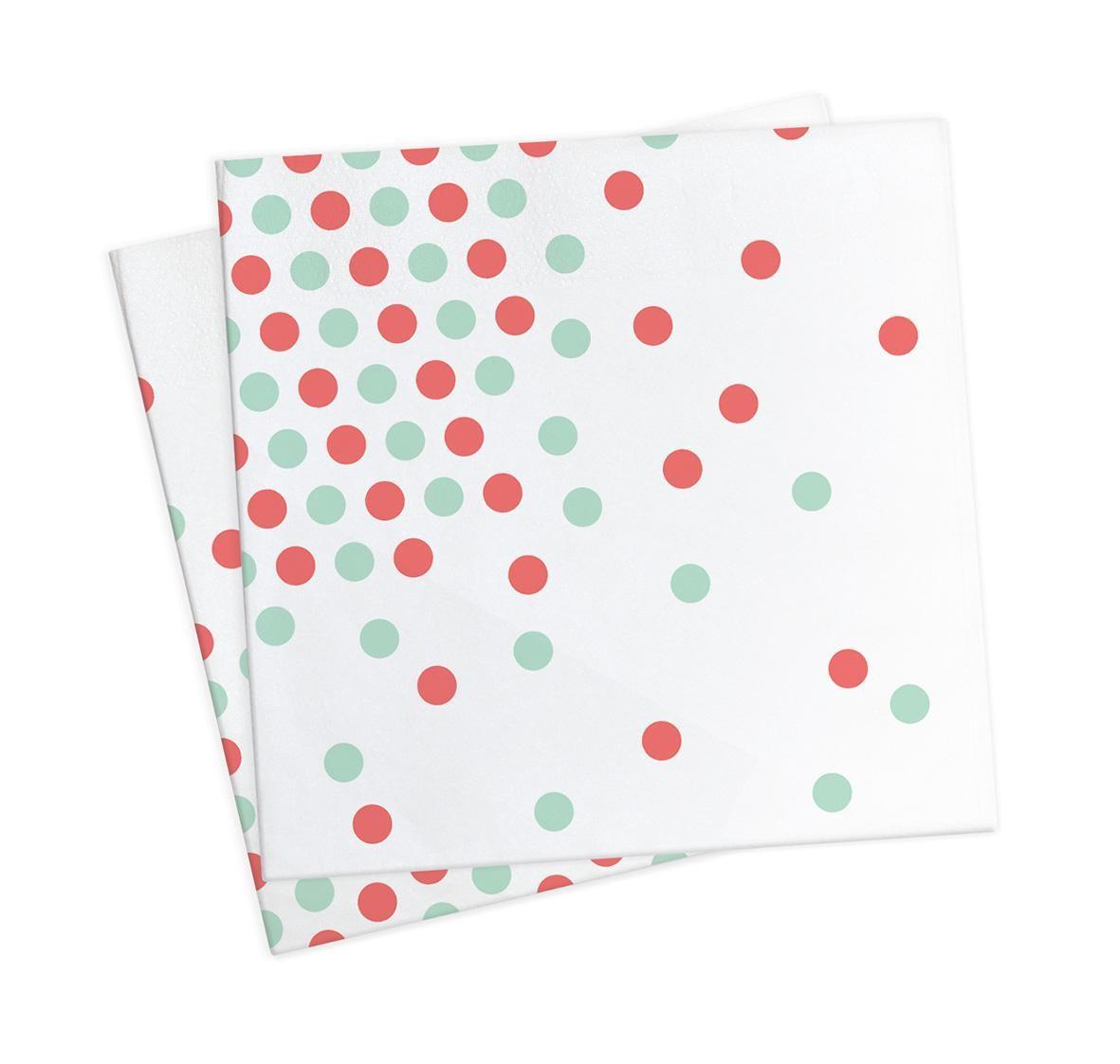 20 serviettes confettis 33x33cm 20 serviettes confettis 33x33cm