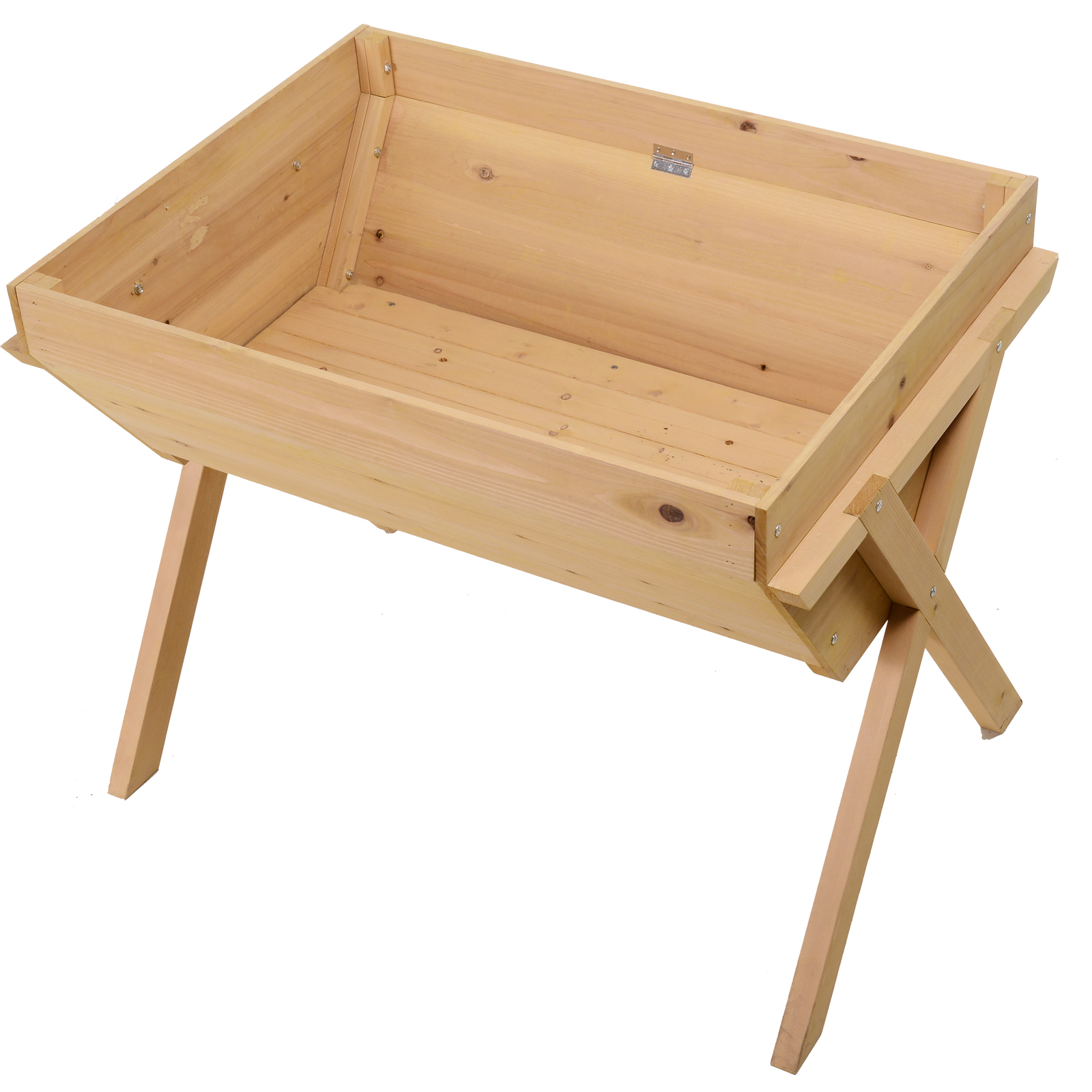 Jardinière sur pieds bois massif sapin L100cm Jardinière sur pieds bois massif sapin L100cm