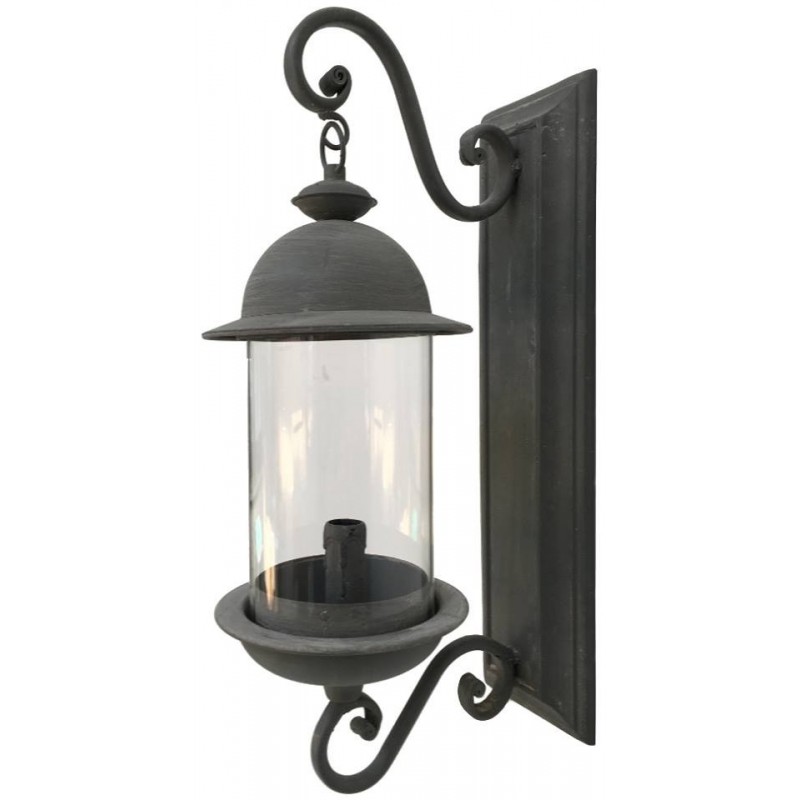 Style ancienne lanterne electrique murale fer d'extérieur 46x17 Style ancienne lanterne electrique murale fer d'extérieur 46x17