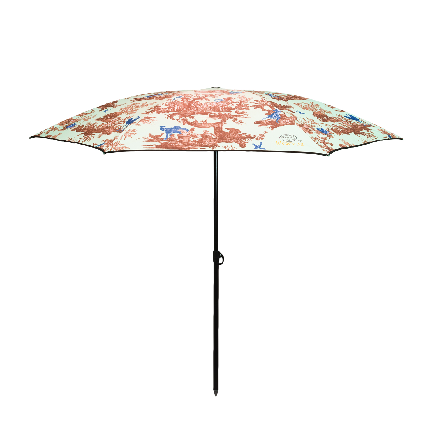 Parasol écoresponsable en toile imperméable vert d'eau (photo) Parasol écoresponsable en toile imperméable vert d'eau
