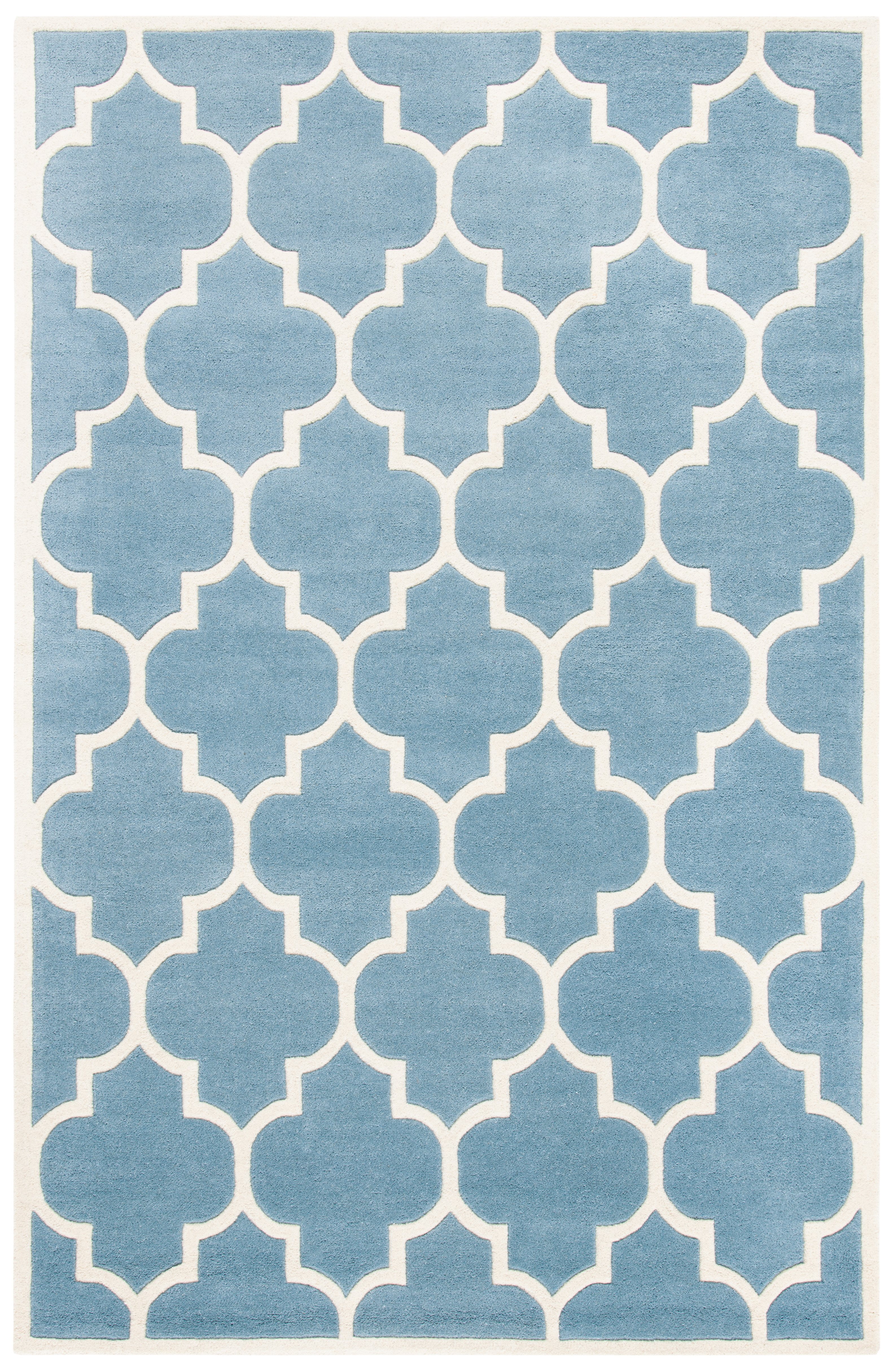 Tapis de salon moderne bleu et ivoire 121x182 Tapis de salon moderne bleu et ivoire 121x182
