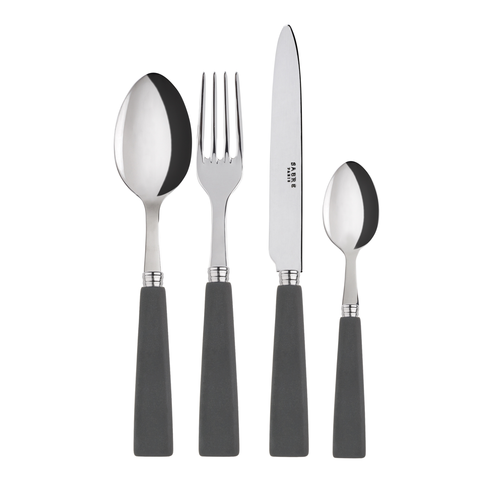 Ménagère service 24 couverts anthracite Ménagère service 24 couverts anthracite