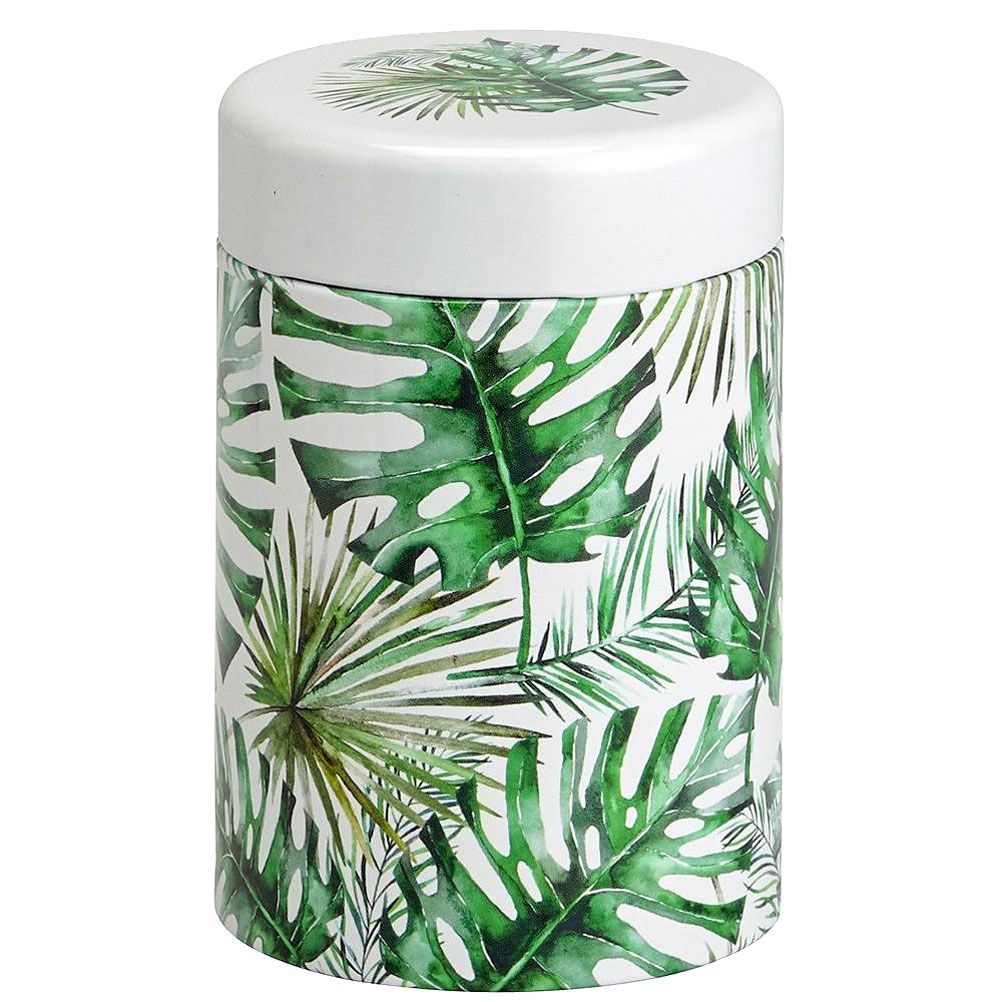 Petite boite à thé jungle contenance 125g Petite boite à thé jungle contenance 125g
