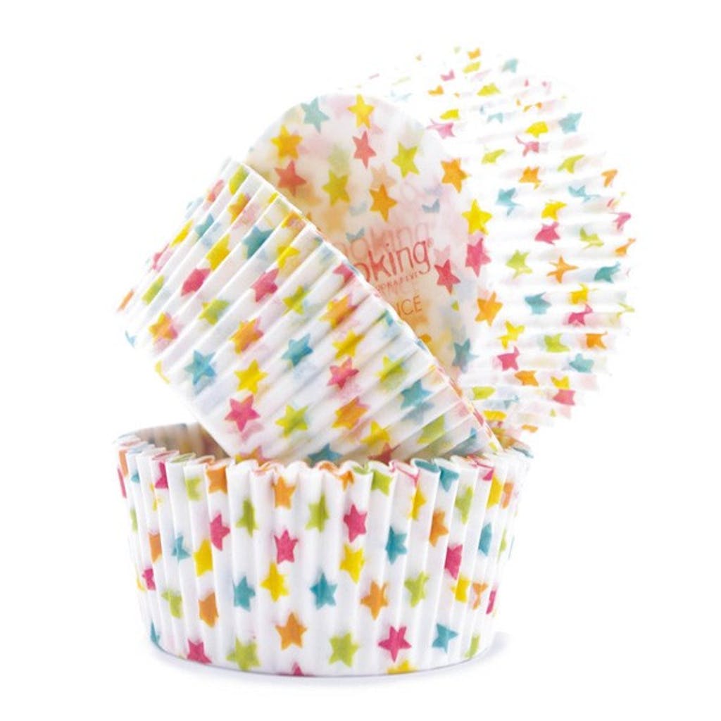Caissettes pour cupcakes étoiles - Lot de 36 Caissettes pour cupcakes étoiles - Lot de 36