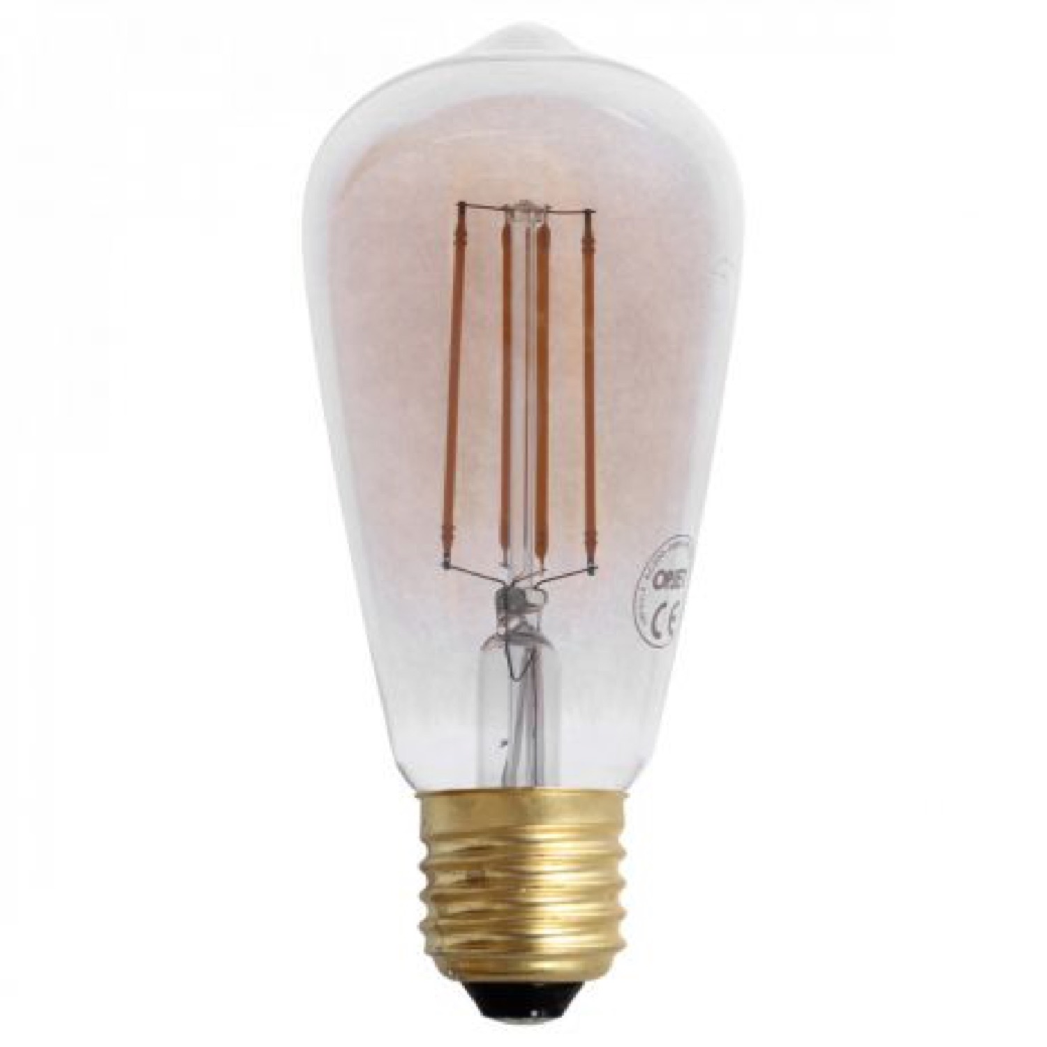 Ampoule à filaments LED dimmable vintage cône Edison (E27-4W) Ampoule à filaments LED dimmable vintage cône Edison (E27-4W)