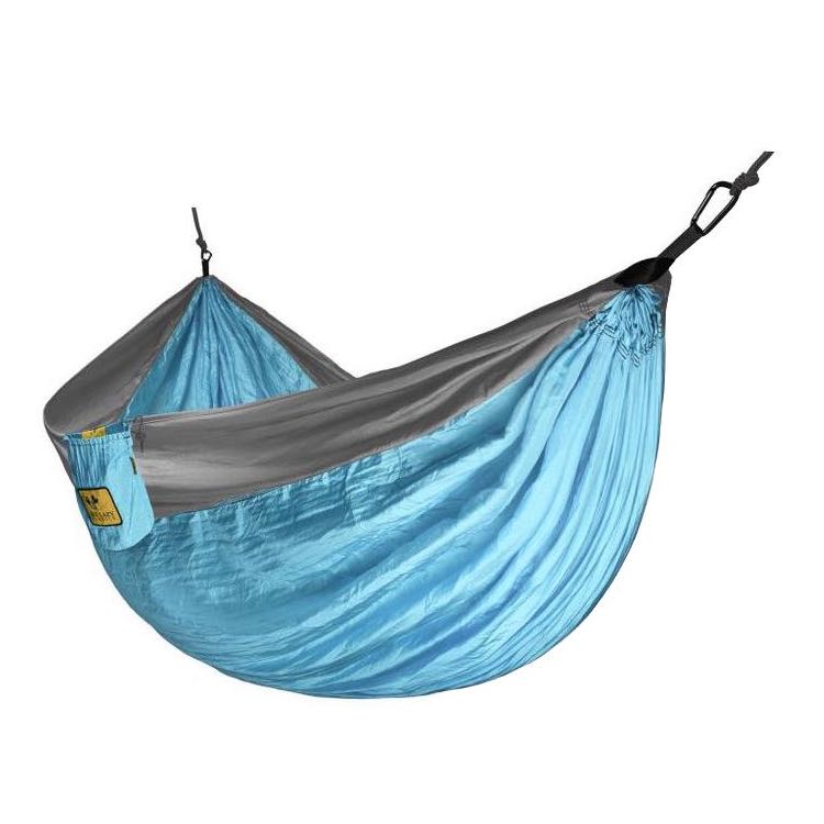 Hamac en parachute bleu