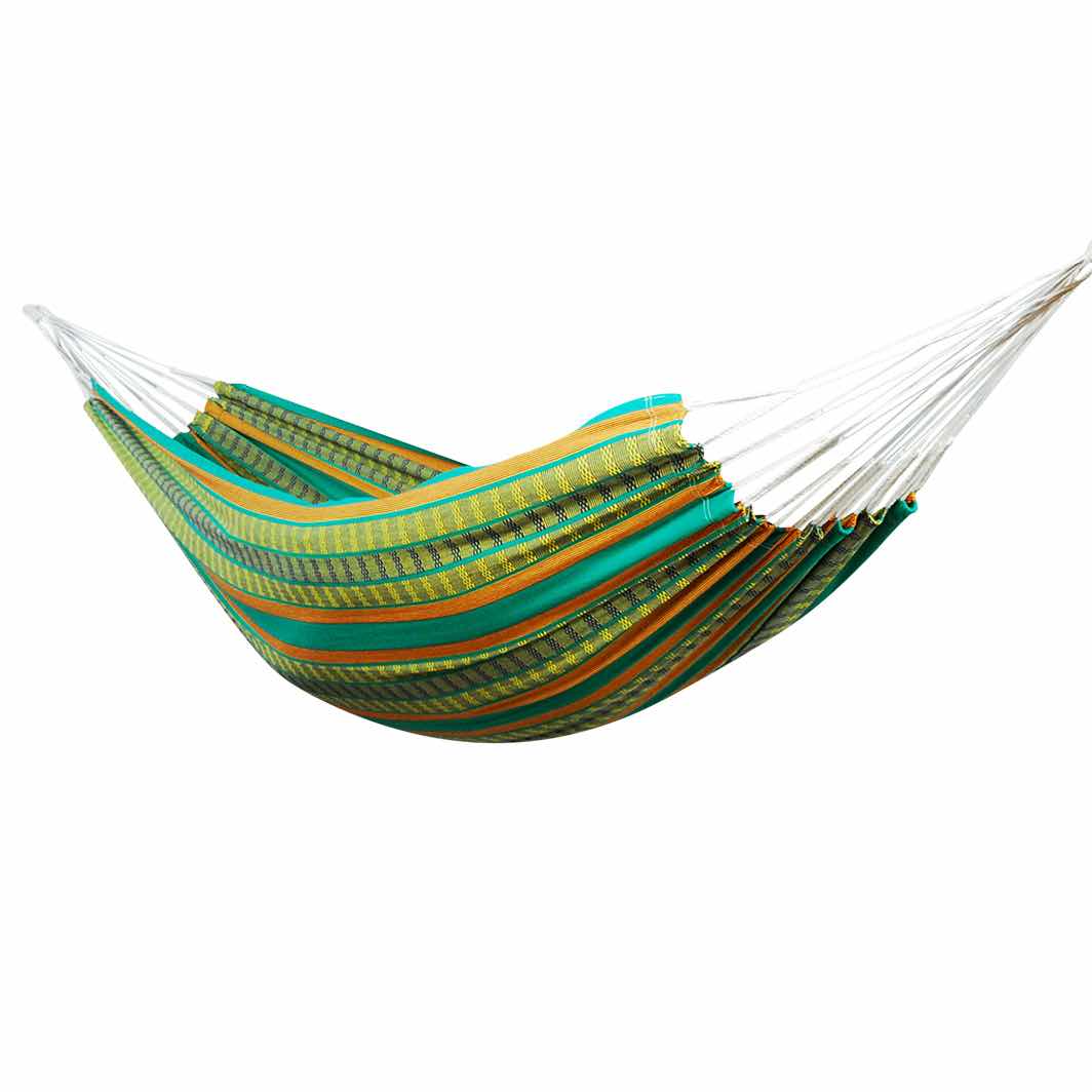 Hamac simple en tissu vert