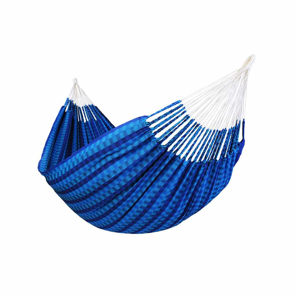 Hamac double de luxe bleu