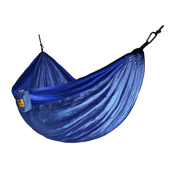 Hamac en parachute deux personnes bleu