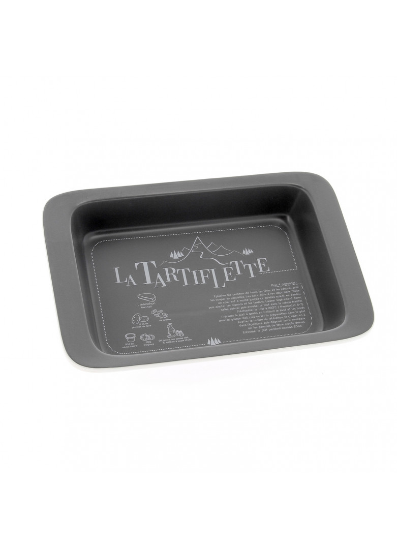 Plat tartiflette mia petit 35x24cm