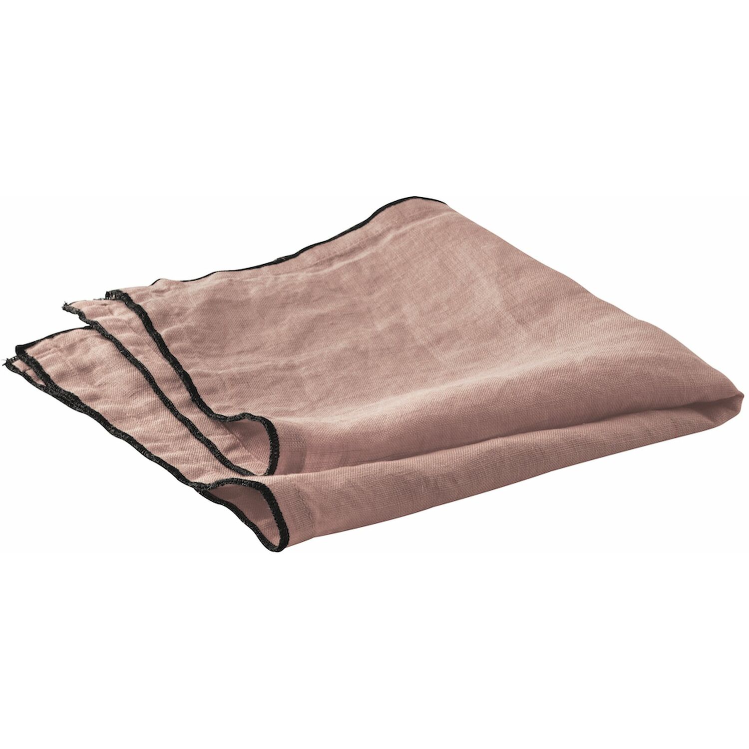 Serviette de table lin rose 40x40 cm Serviette de table lin rose 40x40 cm