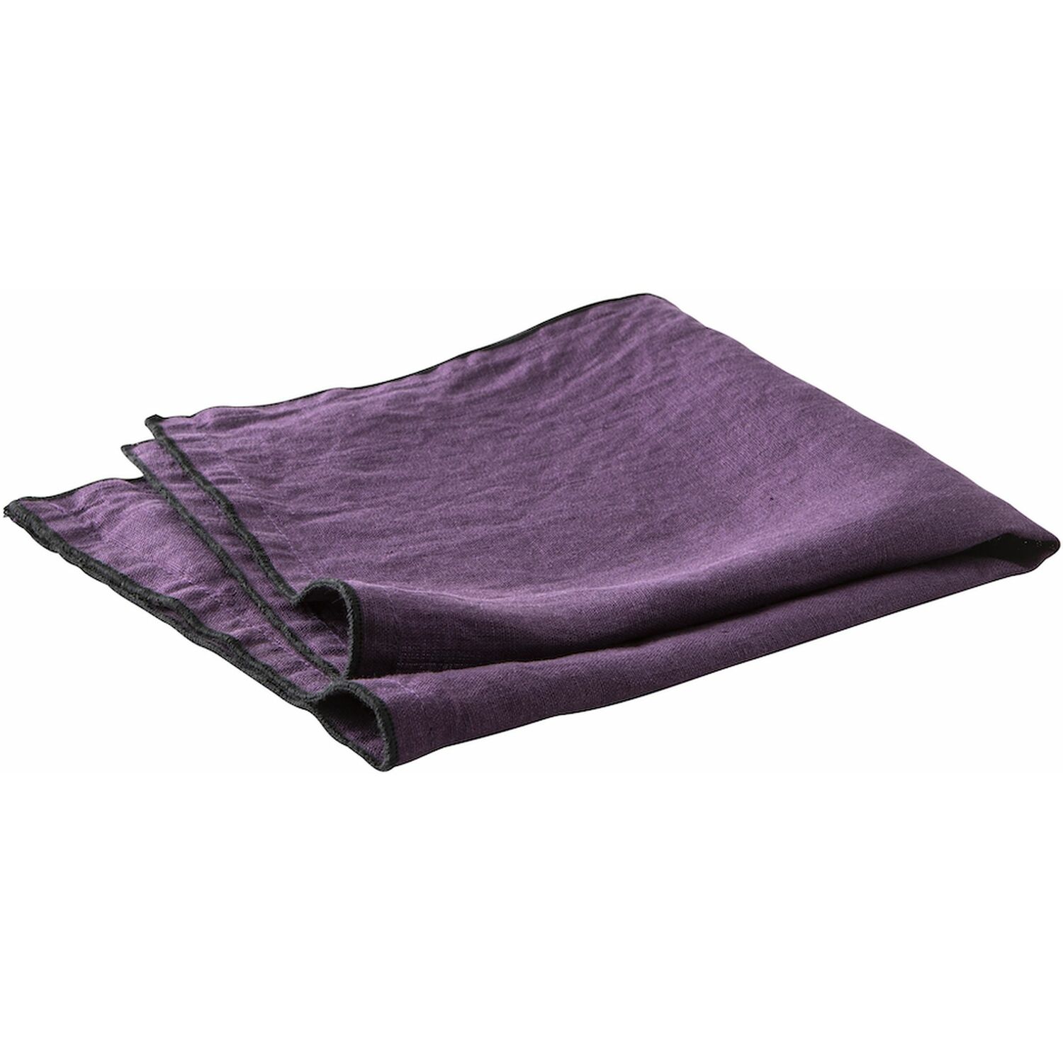 Serviette de table lin violet 40x40 cm Serviette de table lin violet 40x40 cm