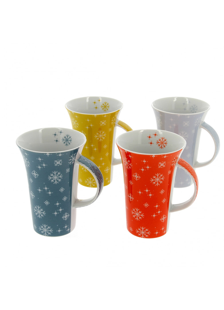 Set 4 mugs en céramique Set 4 mugs en céramique