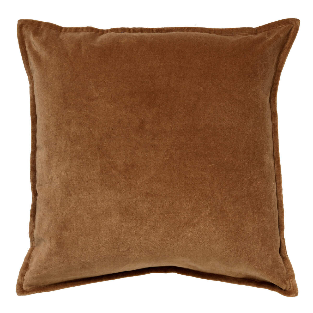 coussin en velours Mordoré 50x50 (photo) coussin en velours Mordoré 50x50