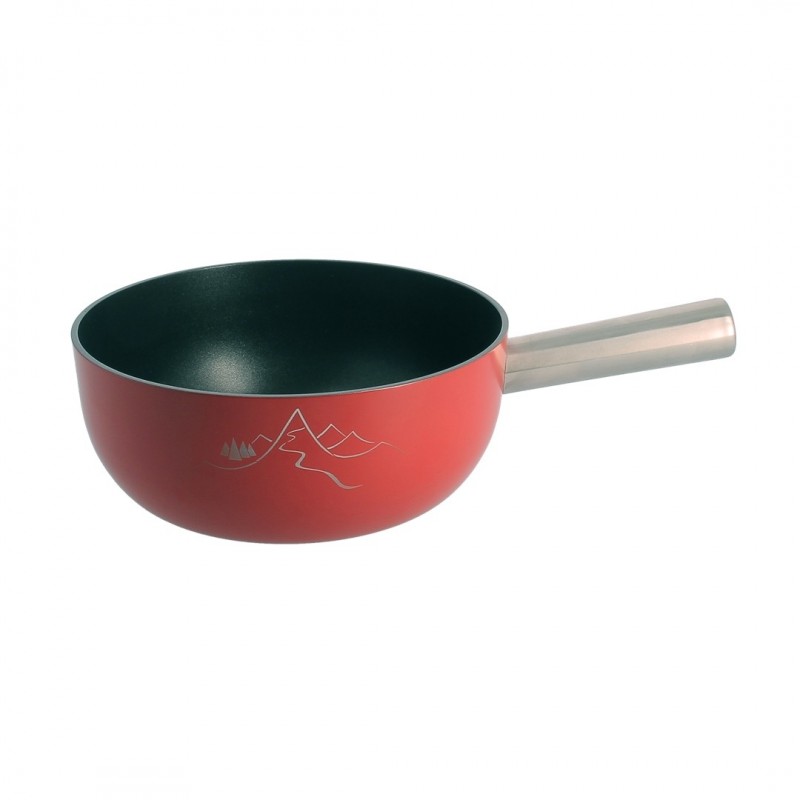 Caquelon à fondue rouge Caquelon à fondue rouge