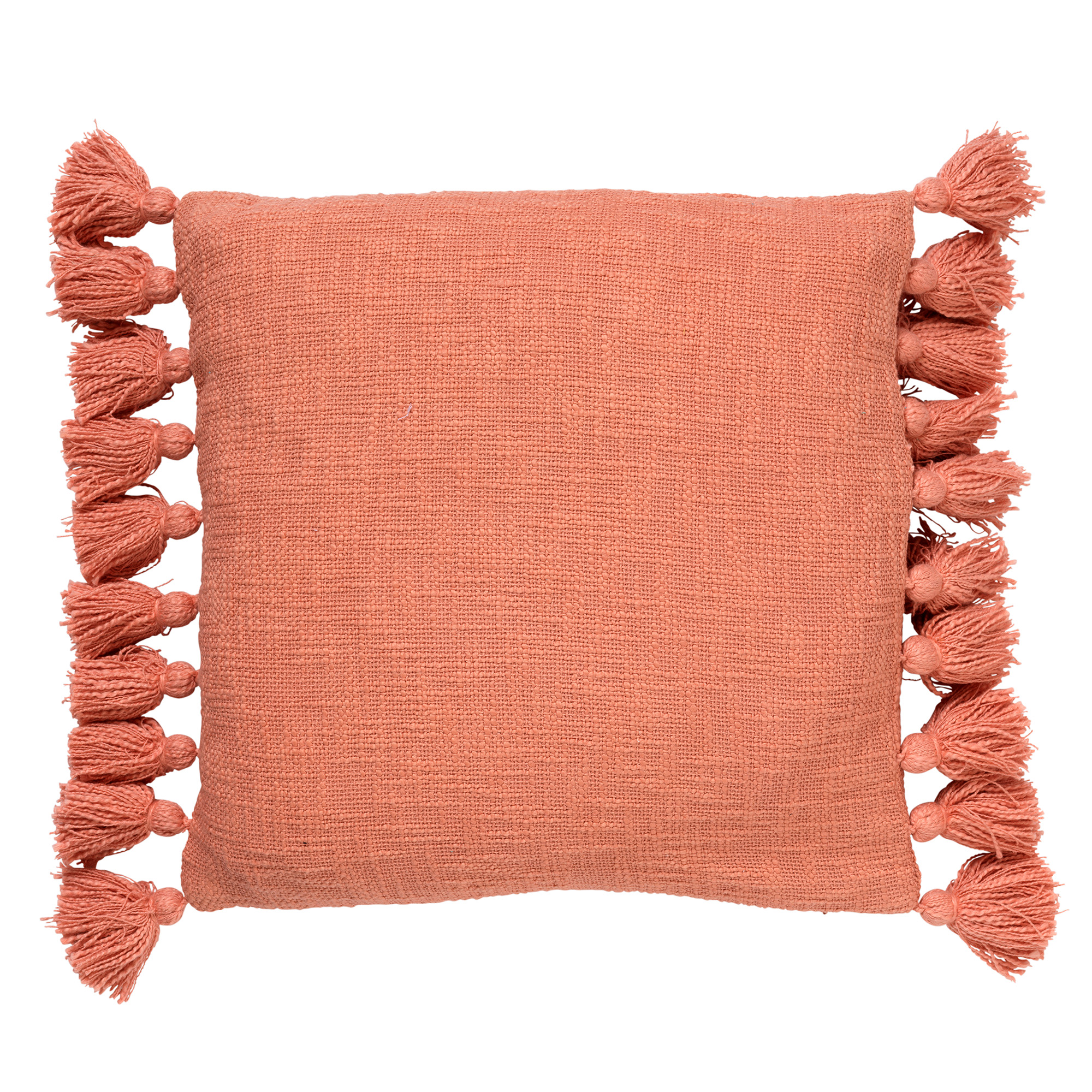coussin en coton Corail 45x45 (photo) coussin en coton Corail 45x45