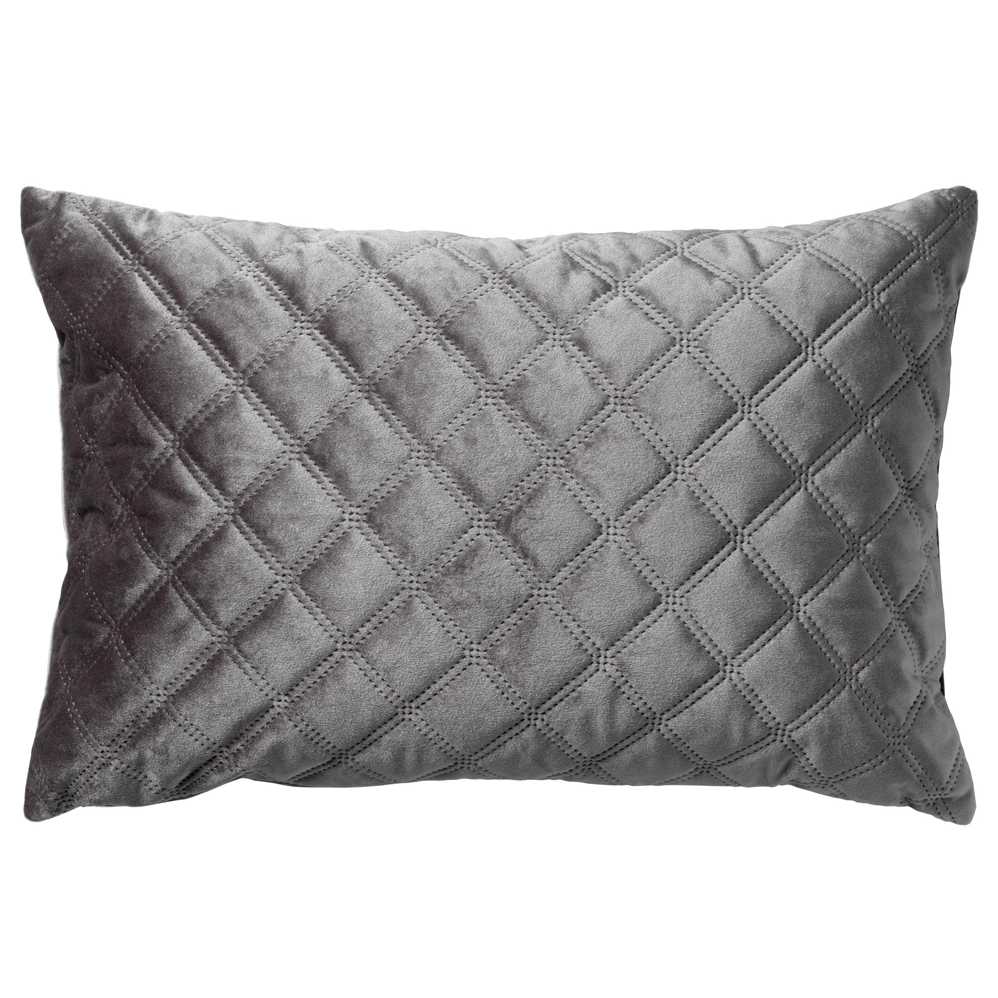 coussin en velours Anthracite 40x60 (photo) coussin en velours Anthracite 40x60
