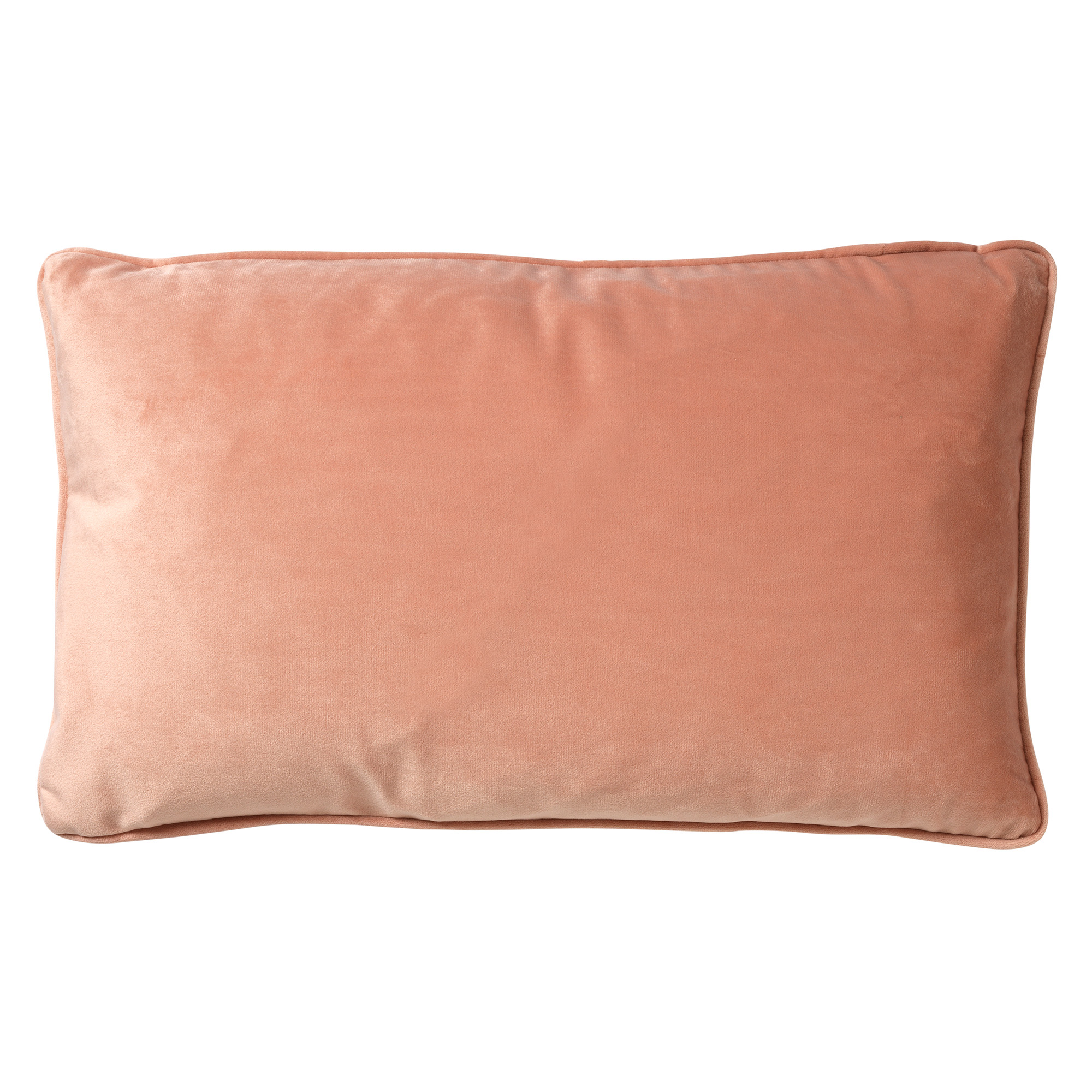 coussin en velours Rose saumon 30x50 coussin en velours Rose saumon 30x50