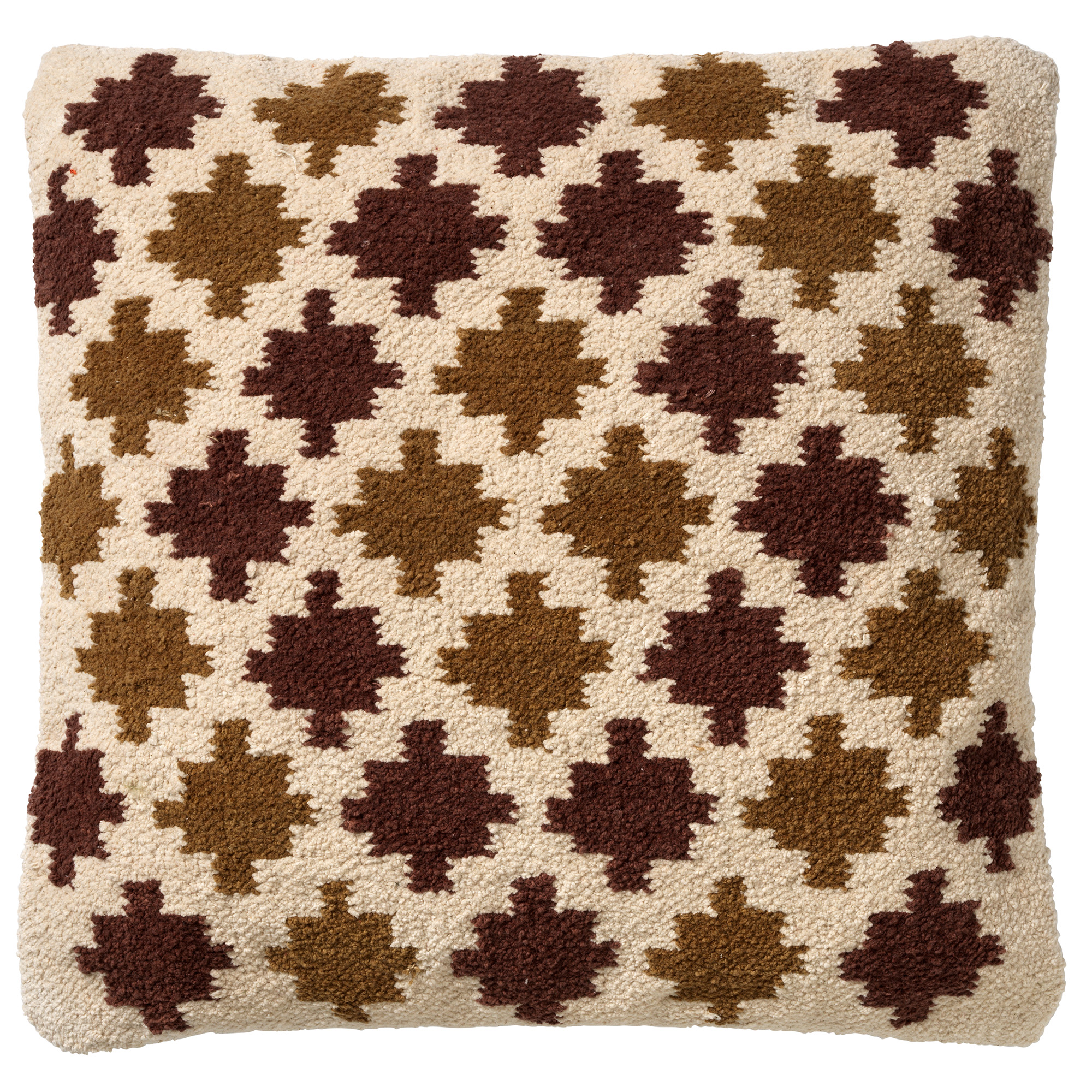 Housse de coussin en coton yael Beige 45x45 Housse de coussin en coton yael Beige 45x45
