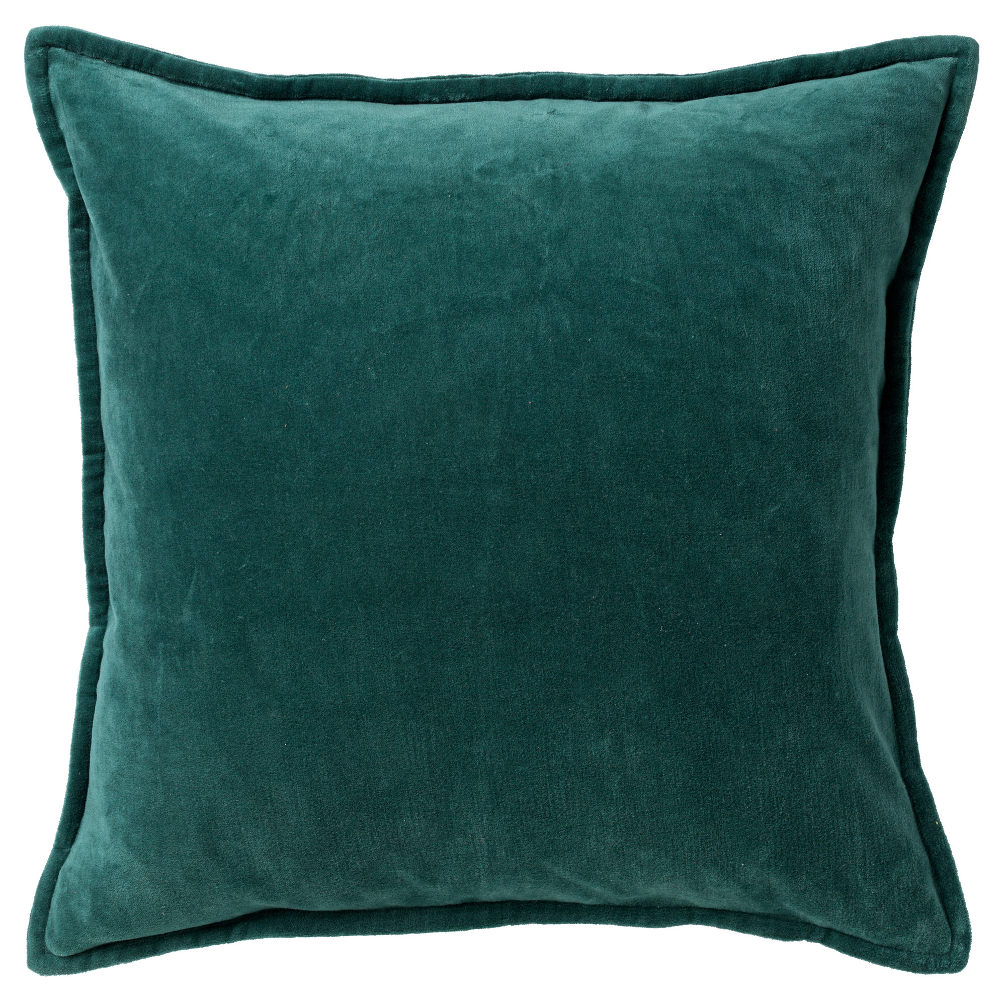 Housse de coussin en velours Vert pin 50x50 Housse de coussin en velours Vert pin 50x50