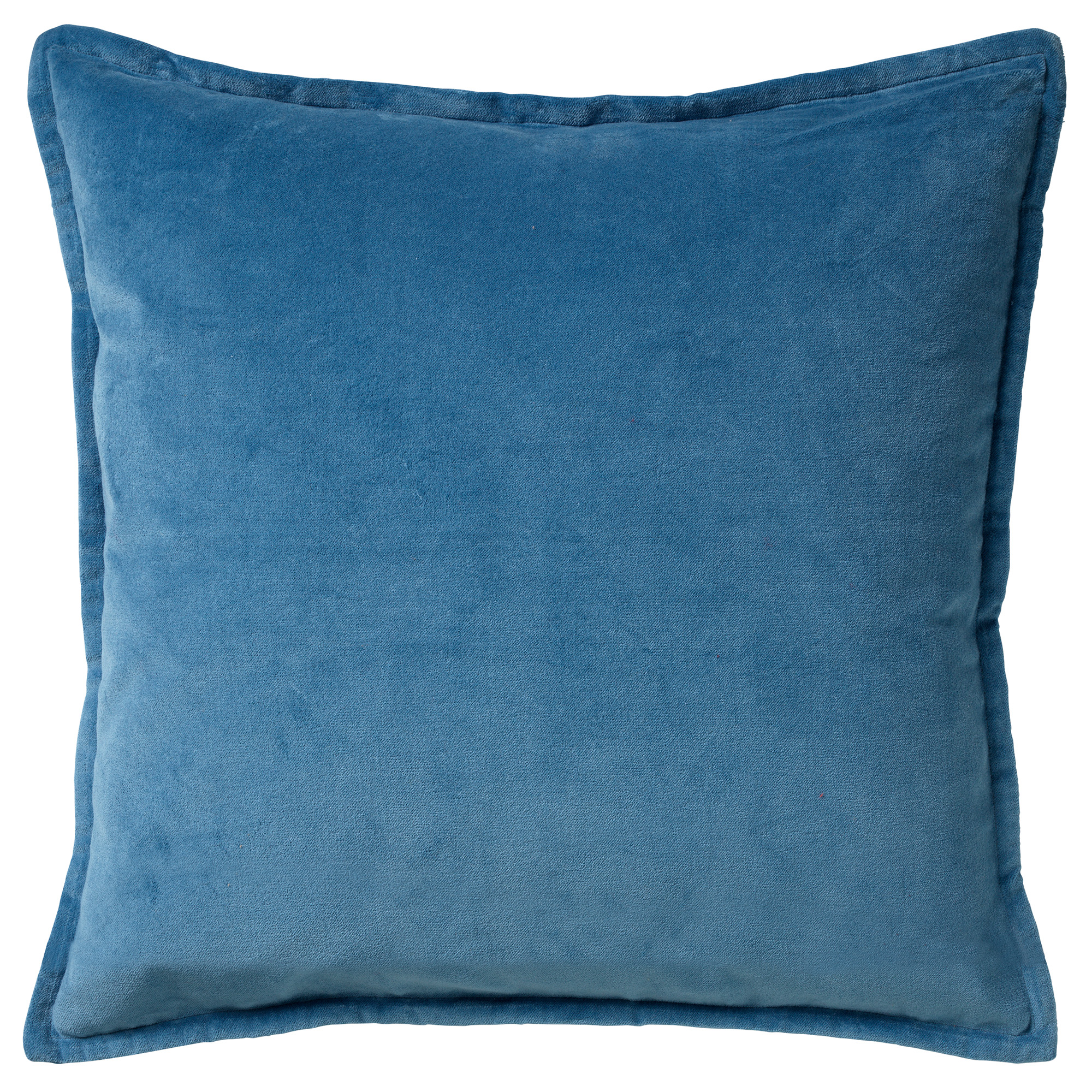 Housse de coussin en velours Bleu 50x50 (photo) Housse de coussin en velours Bleu 50x50