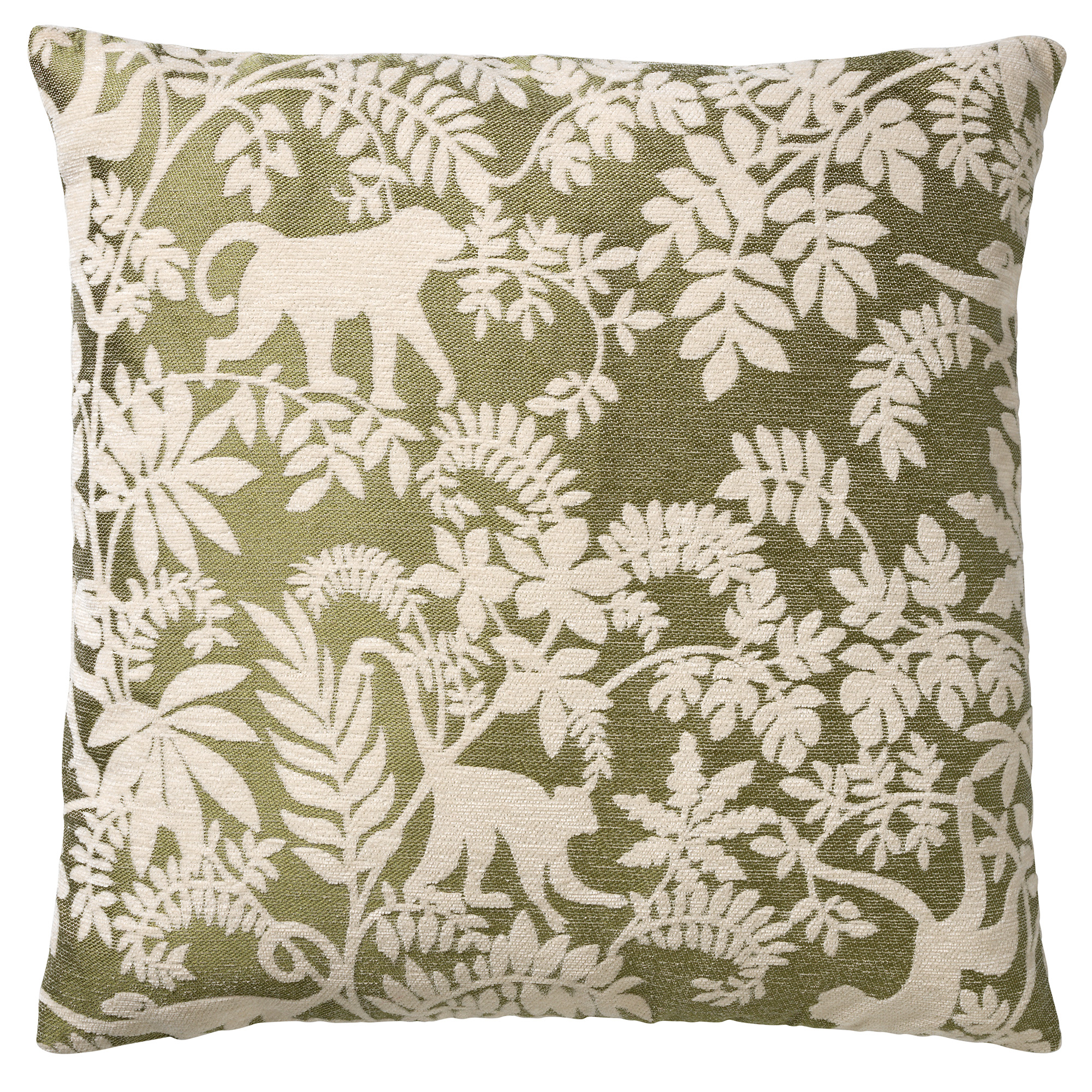 Housse de coussin Vert en coton Housse de coussin Vert en coton