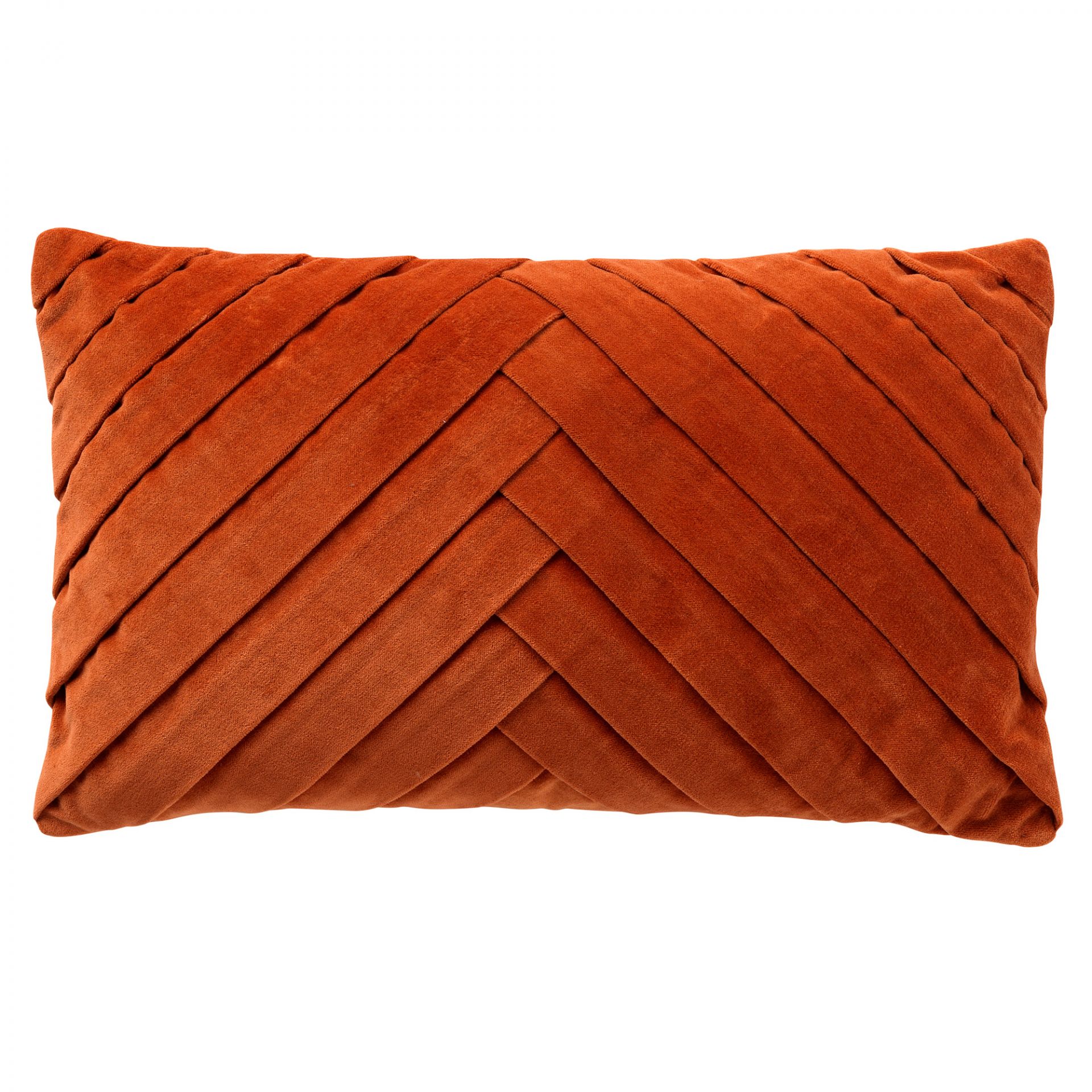 Housse de coussin en velours Terracotta 30x50 Housse de coussin en velours Terracotta 30x50
