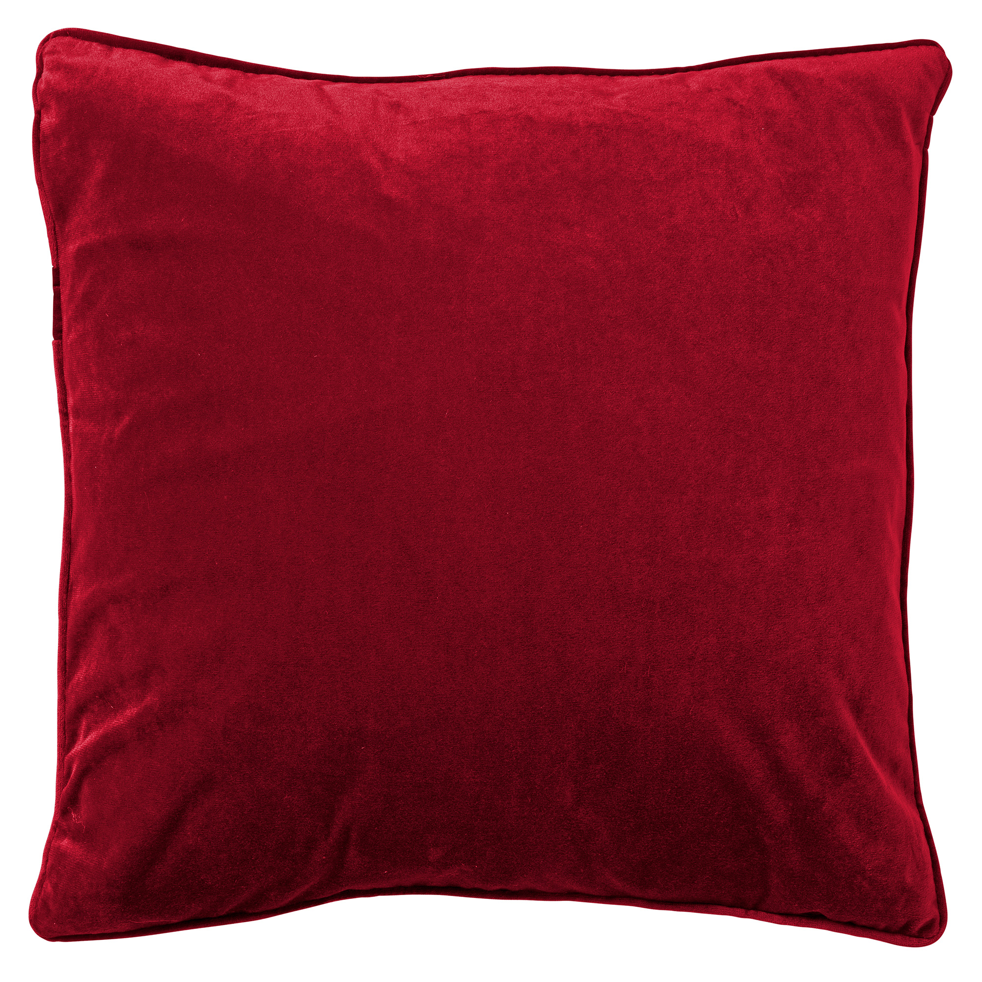 Housse de coussin en velours Rouge 60x60 Housse de coussin en velours Rouge 60x60