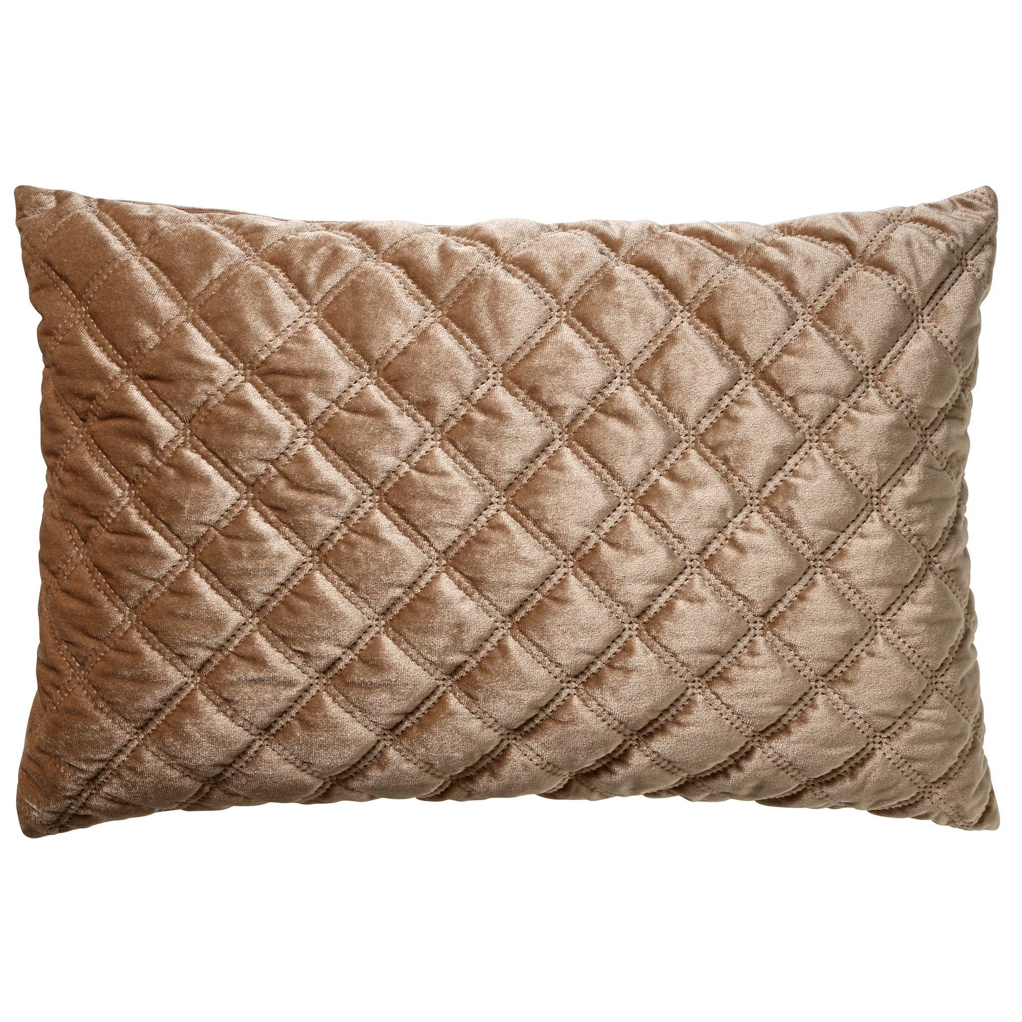 Housse de coussin en velours Beige 40x60 (photo) Housse de coussin en velours Beige 40x60