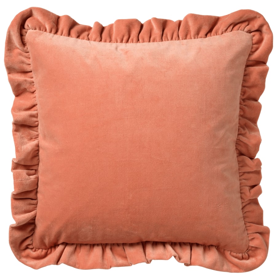 Housse de coussin en velours Rose vieux 45x45 Housse de coussin en velours Rose vieux 45x45