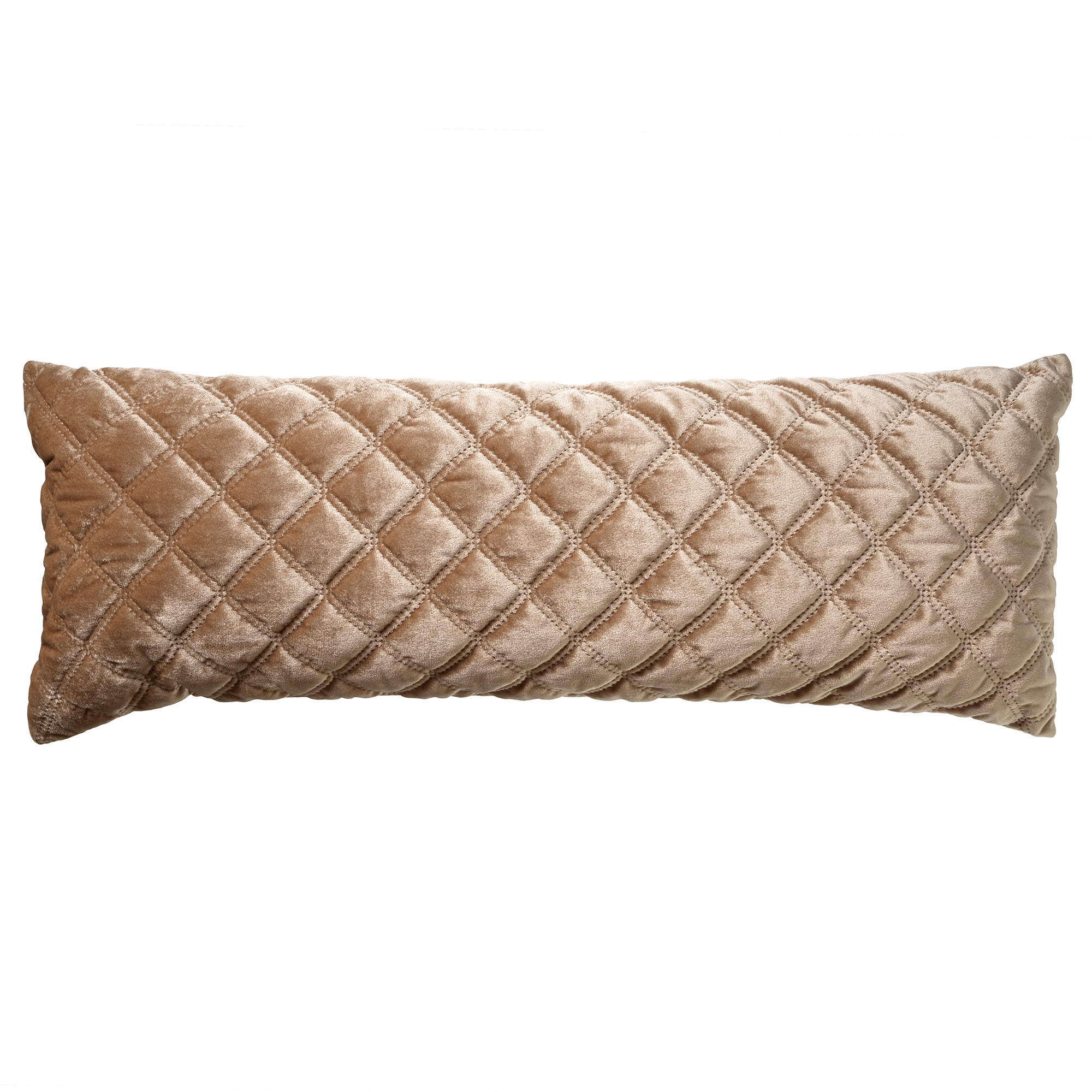 Housse de coussin en velours Beige 30x80 (photo) Housse de coussin en velours Beige 30x80