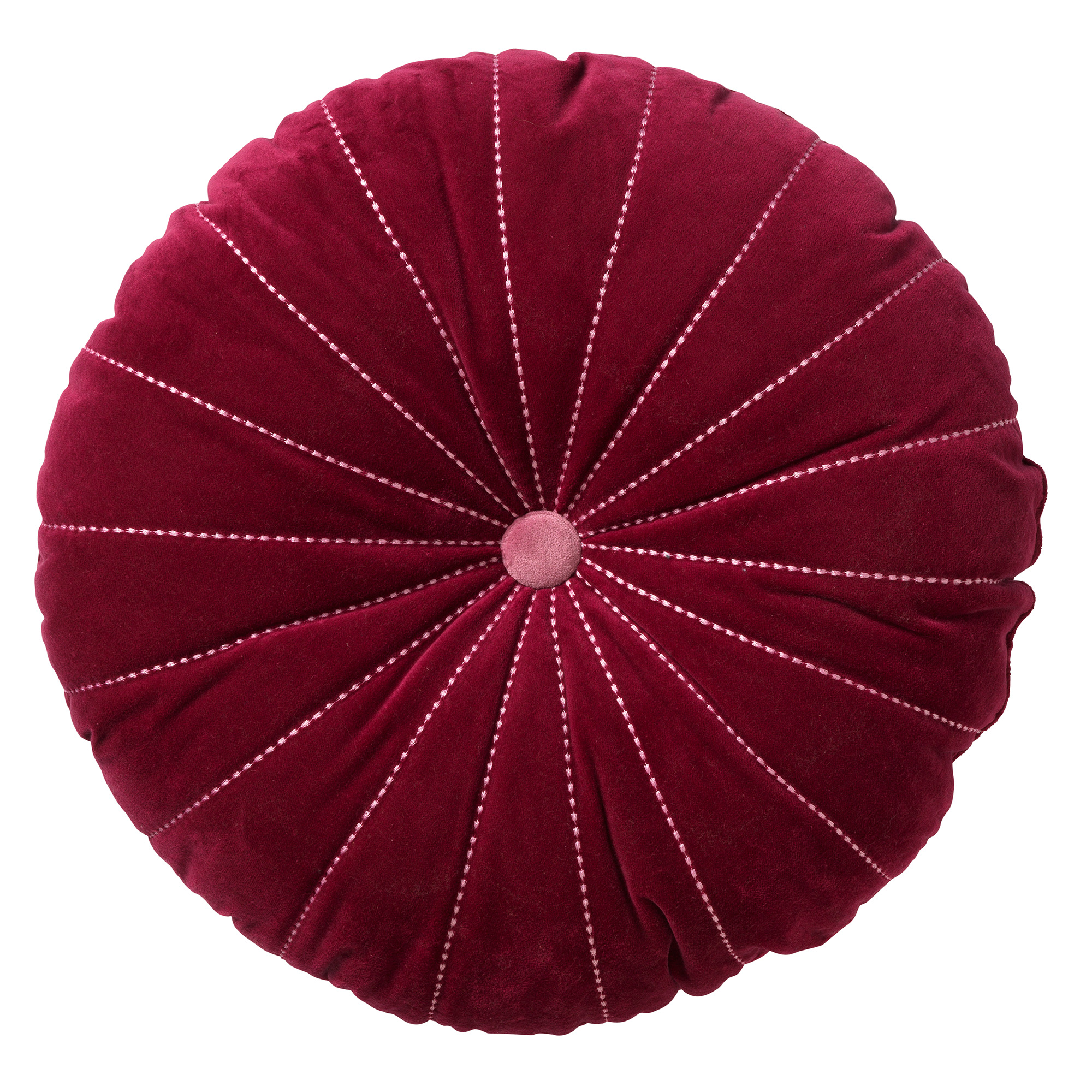Coussin rond Rouge unique Coussin rond Rouge unique