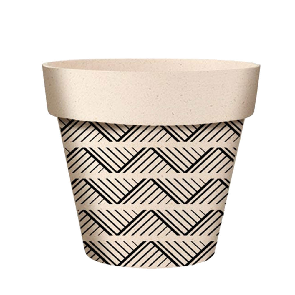Cache pot en bambou D9,5cm (photo) Cache pot en bambou D9,5cm
