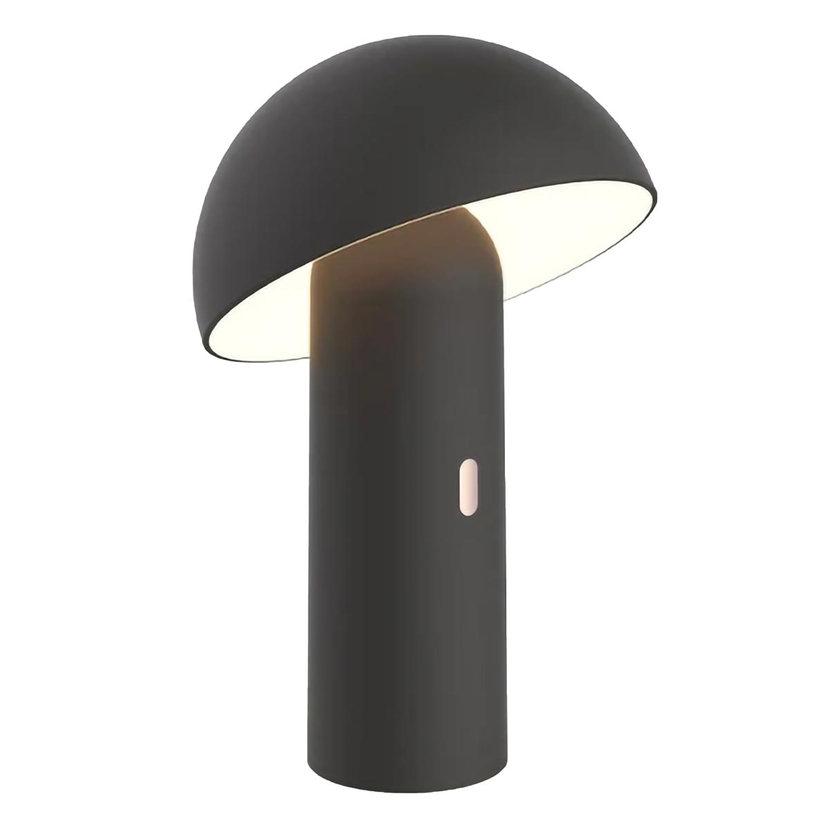 Lampe de table sans fil LED Métal Noir H28CM