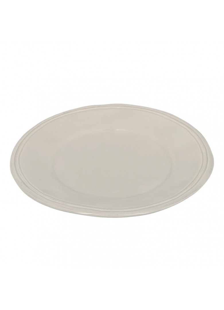 Assiette à dessert en céramique grise D21cm Assiette à dessert en céramique grise D21cm