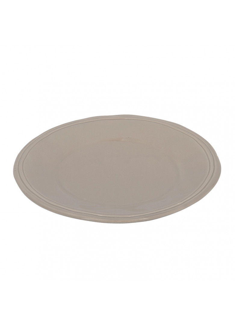 Assiette à dessert en céramique beige D21cm