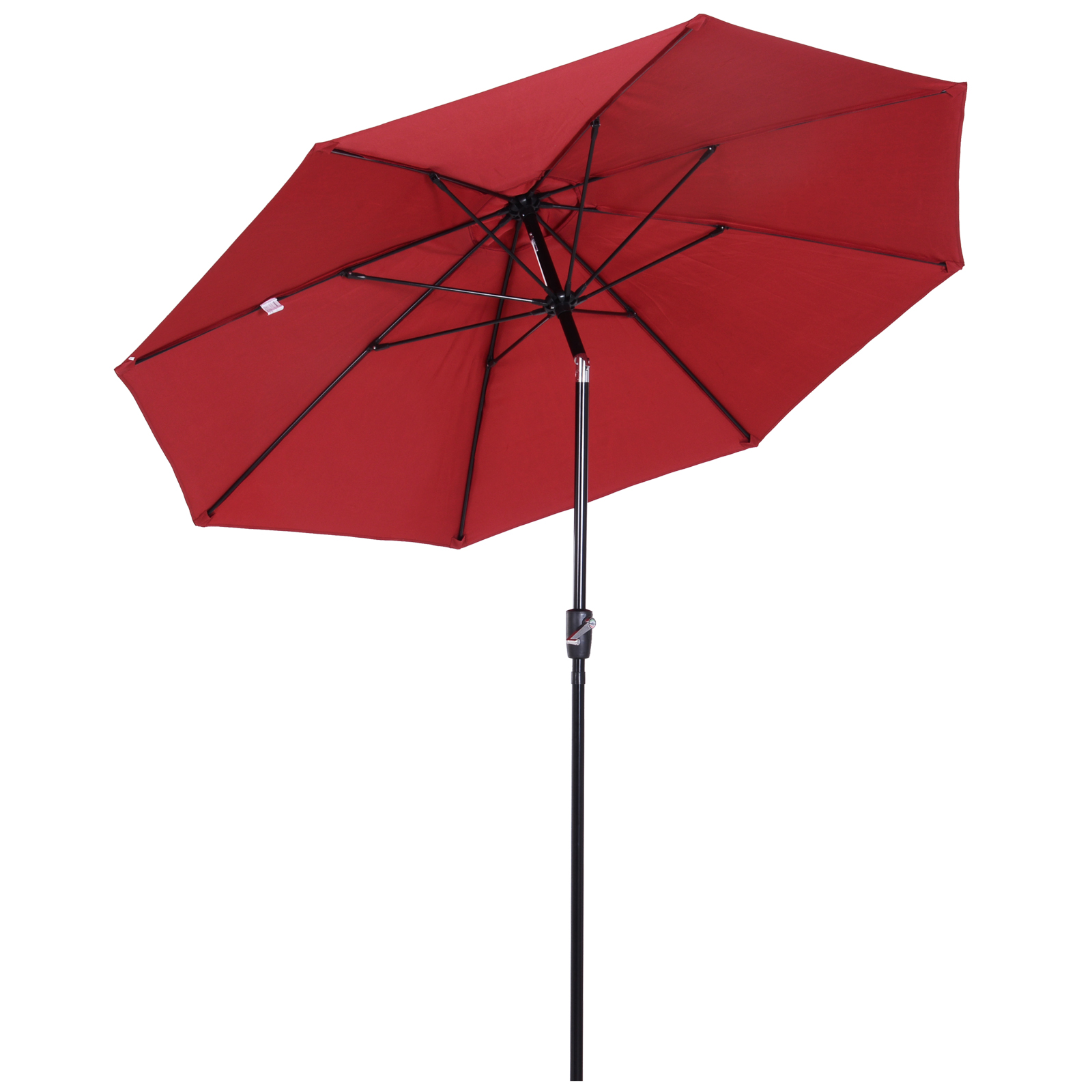 Parasol inclinable rouge