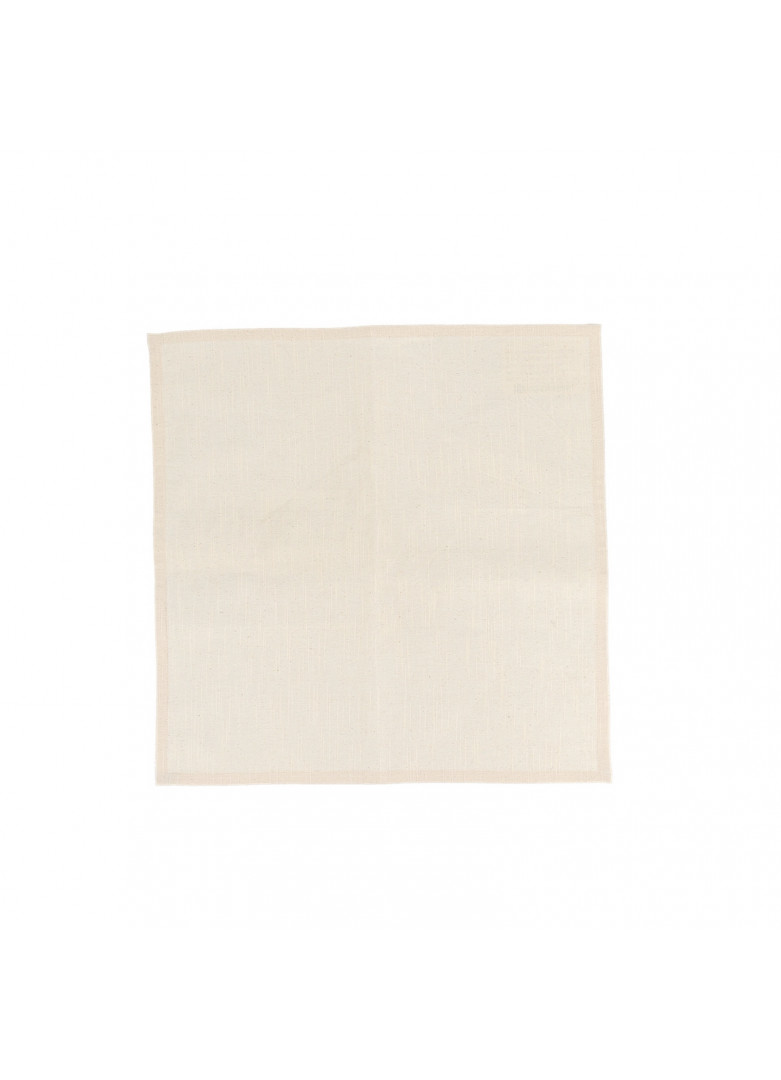 Serviette de table en coton beige 40x40 (photo) Serviette de table en coton beige 40x40
