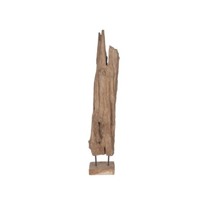 Racine de teck sur pied H100cm Racine de teck sur pied H100cm