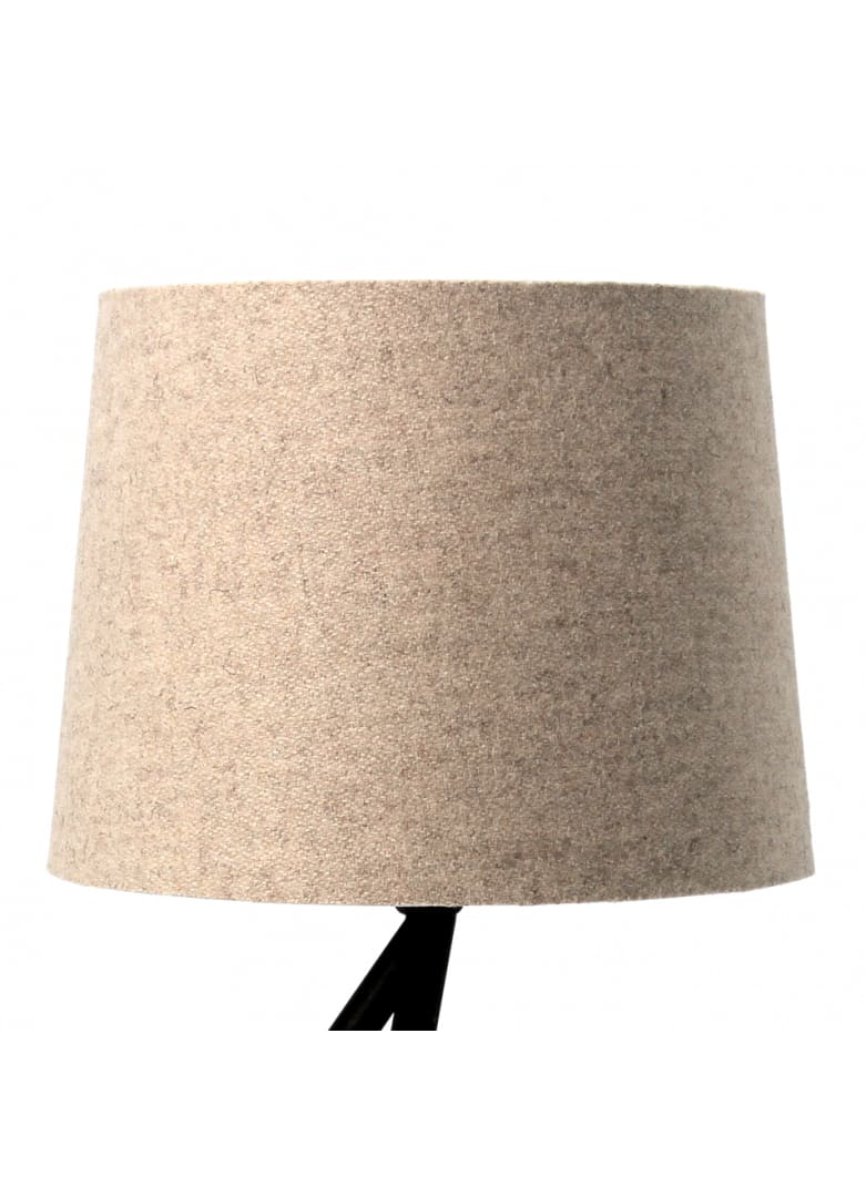 Abat-jour cylindrique en laine beige D20cm (photo) Abat-jour cylindrique en laine beige D20cm